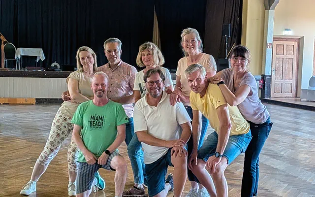 Gruppenbild salsa-club