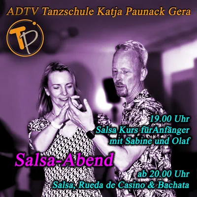 Stilvoll und elegant Salsa tanzen, in der Tanzschule Paunack in Gera